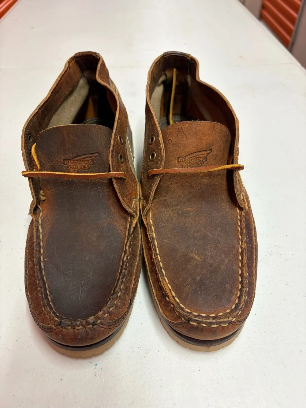 Red Wing Leather Wabasha Chukka Boots Shoes Men Size US 10